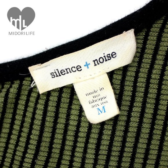 SILENCE + NOISE Striped Racerback Romper - Picture 6 of 8